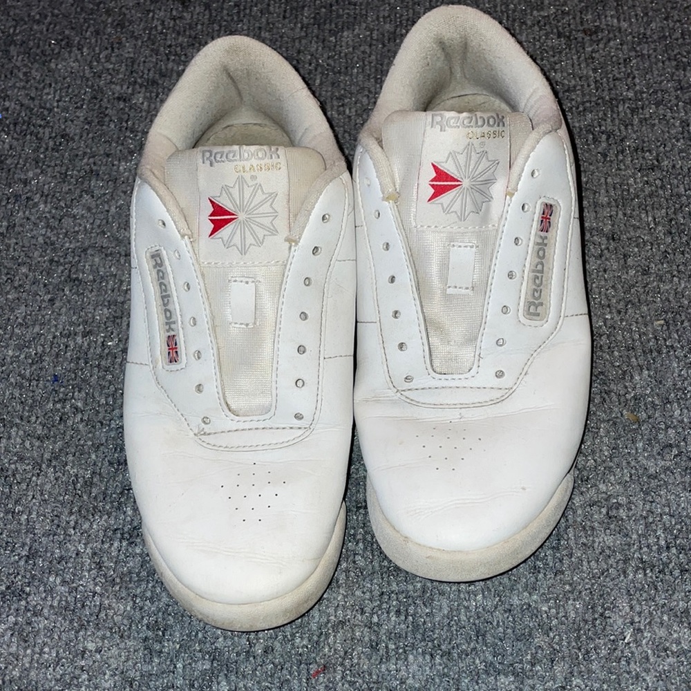 white reeboks